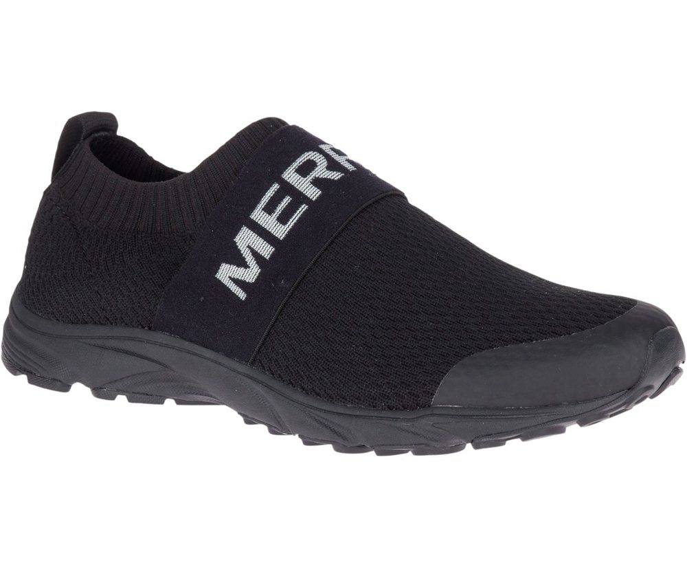Merrell Slip Ons Black - Riveter Laceless - Womens 72VAUEFCD